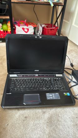 Msi gaming labtop steel series GT70