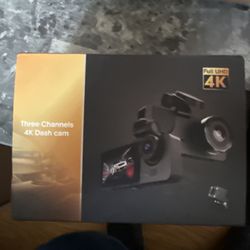 3 Channel 4K Dash Cam