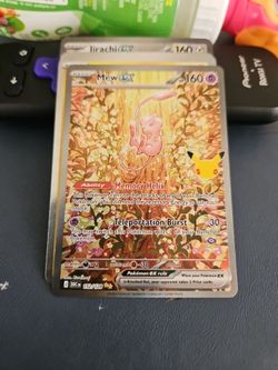 Mew ex Pokémon Card 152/128 Full Art
