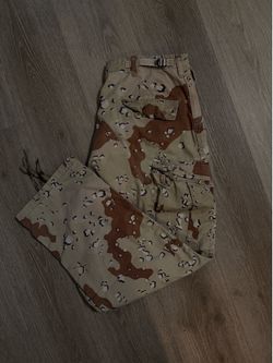 Camo cargo pants
