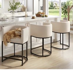 Counter height bar stools 2 piece set 