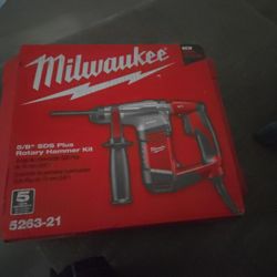 MILWAUKEE  5/8" SDS PLUS ROTARY HAMMER PRICE IS FIRM 