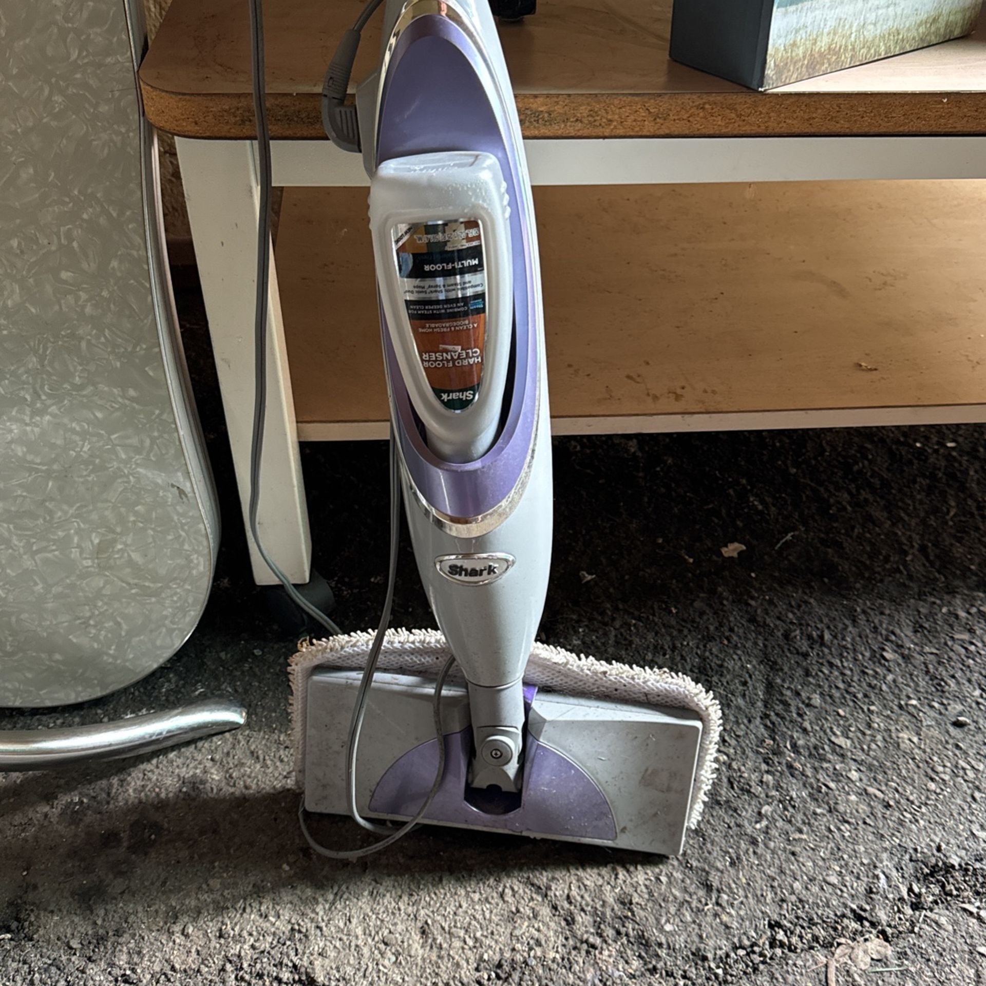 Shark Floor Steamer Corner