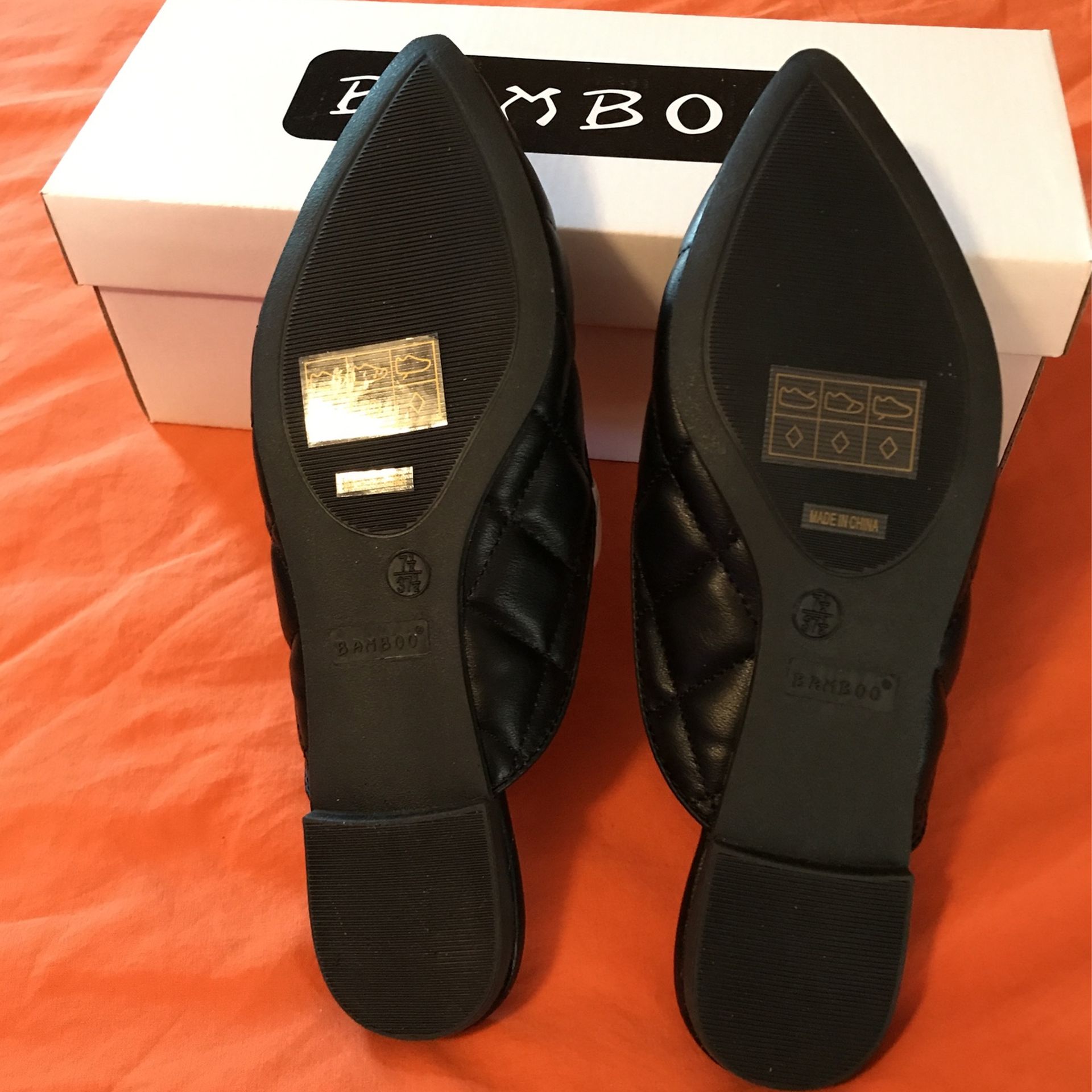 Bamboo Leather Loafer/Mule -Women’s