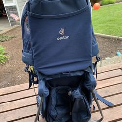 Hiking Backpack Holds Toddlers