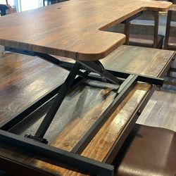 Adjustable Standing Desk Converter – Like New
