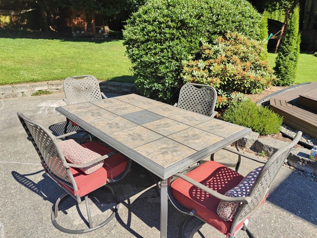 Patio Table With 4 Chairs