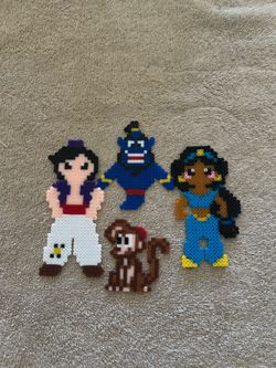Disney Aladdin Perler Bead Set - 4 Piece