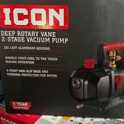 Deep Rotary Vane 2 Stage Vacuum Pump
