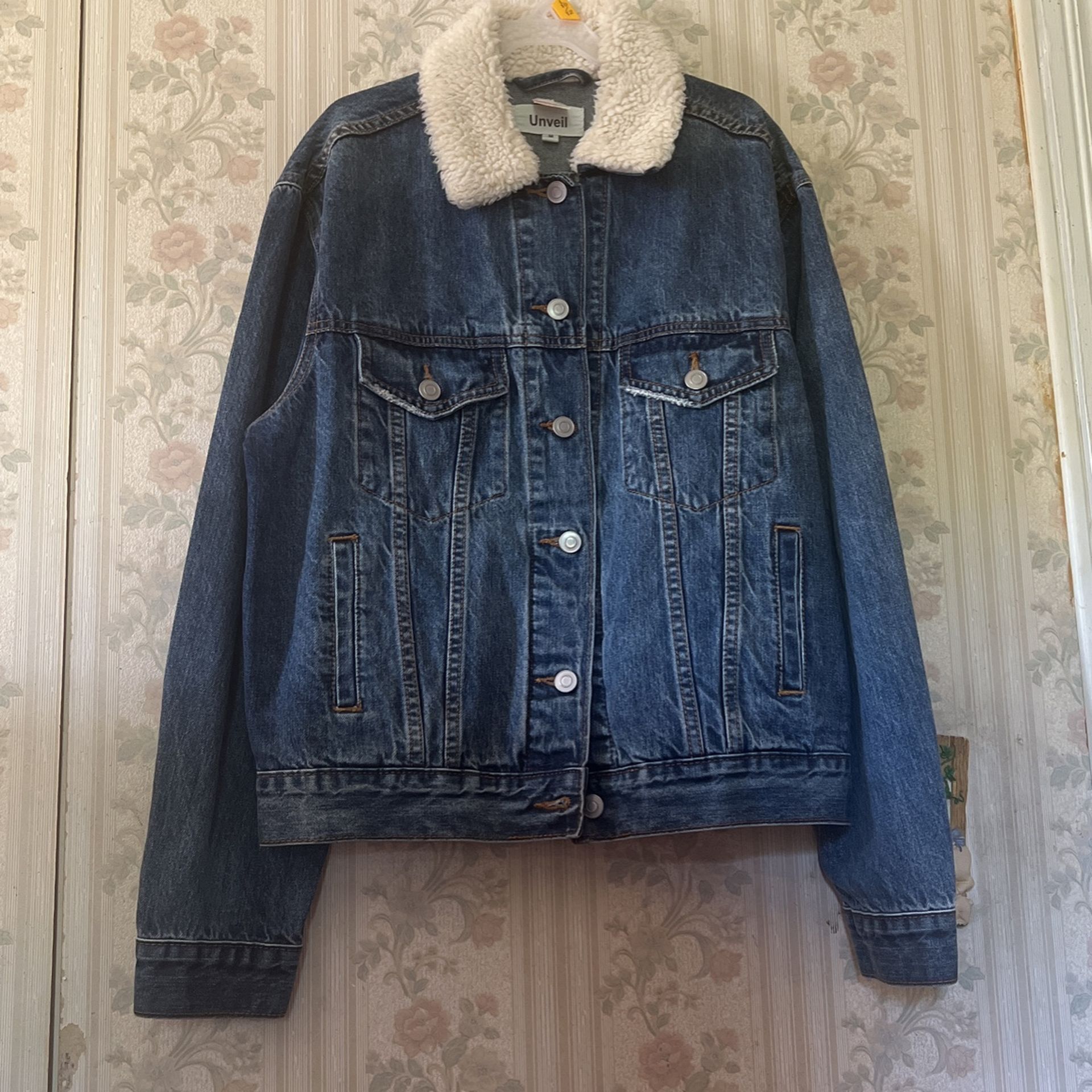 Size Medium Jacket From Pink