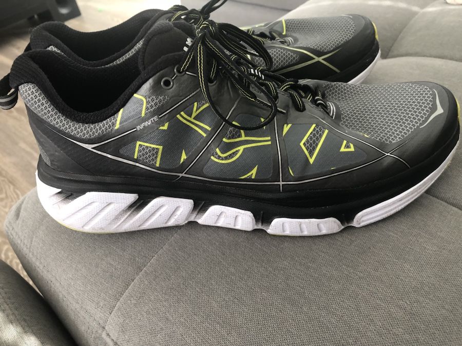 Men’s Hoku One One “Infinite” running shoes - Size 11