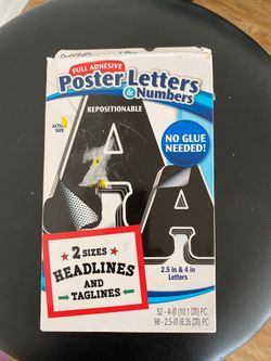 Posters Letters