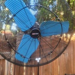 3 speed industrial 26" industrial oscillating fan with misters used twice last summer firm price Lowballers Will Be Ignored 