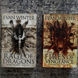 Evan Winter “The Burning” Series – Rage of Dragons + Fires of Vengeance