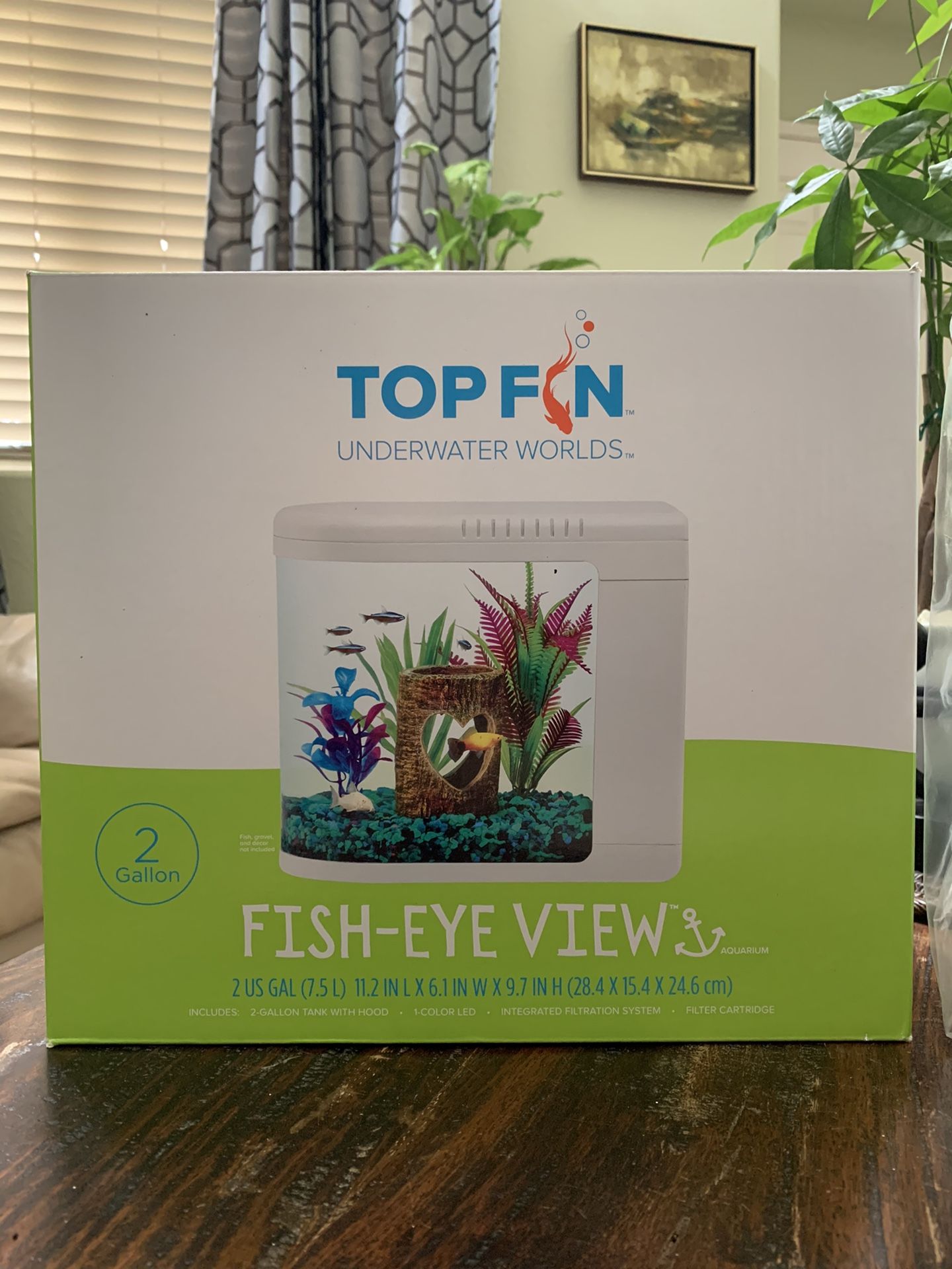 ✨NEW 2 GALLON FISH TANK✨(2 available)