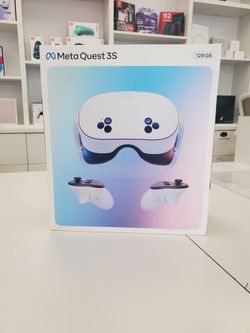 Meta - Quest 3S Dive into Mixed Reality and a 3-Month Trial of Meta Horizon+ Included (Brand New) 128GB