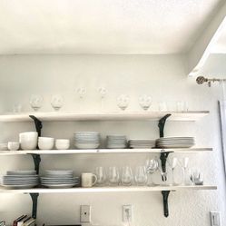 Custom NEW Open Shelves (for Kitchen, Decor, Bookshelves, etc)