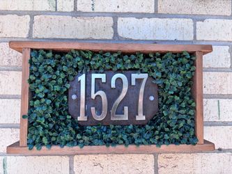 House # Sign