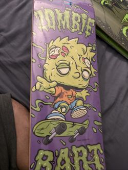 Zombie BART Huf Skateboard Deck
