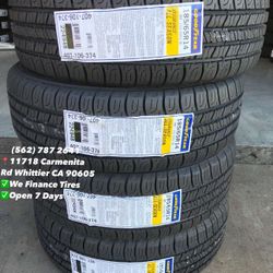 185/65R14 Goodyear Set of Tires Installed and Balanced Set de Llantas Nuevas Instaladas y Balanceadas