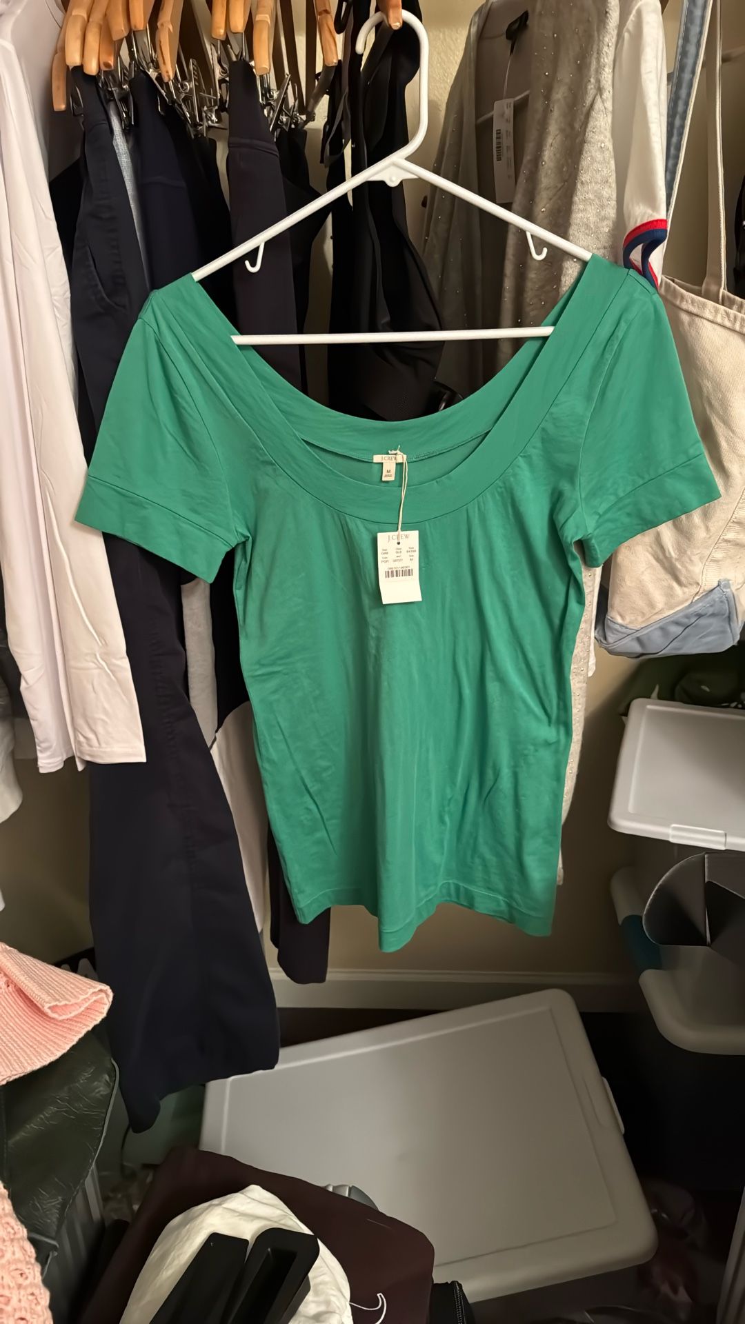 J.Crew Women’s T-Shirt, NWT, Green, M