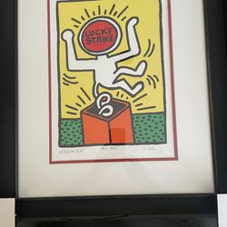 Lucky Stike Picture of Keith Haring