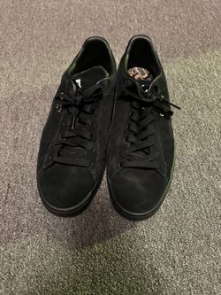 Men Puma All Black Suede Sz 12