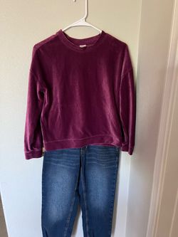 Girls Sweatshirt and Jeans Set