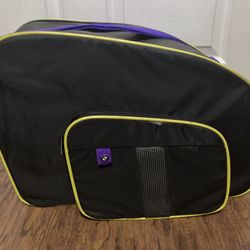 BMW Motorrad Touring Softbag Luggage Case RIGHT SIDE Black Purple Yellow Trim