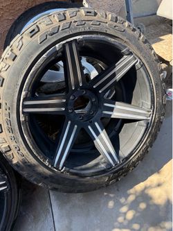 22x12 Chevy 6lugs