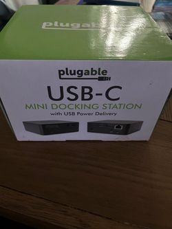 Plugable USB-C Mini Docking Station