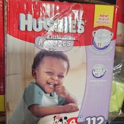 Huggies Little Movers 112ct Size4
