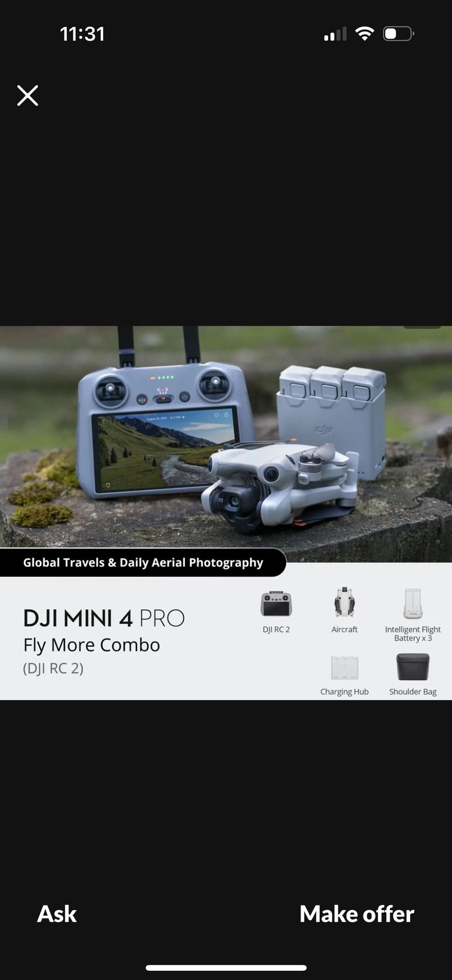 DJI MINI 4 PRO Fly More Combo