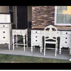 Beautiful redone antique bedroom set