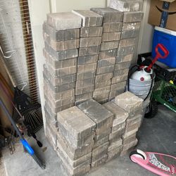 100+ Pavers.  