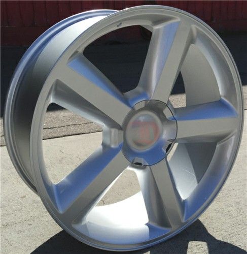 moresrand New 22" Rep27 6x139.7 Silver Wheels