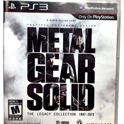 Metal Gear Solid: The Legacy Collection (Sony PlayStation 3, 2013) 