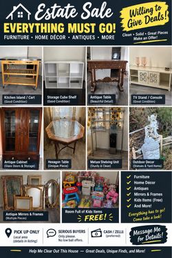 ESTATE SALE IN COLTON, CA COME ASAP