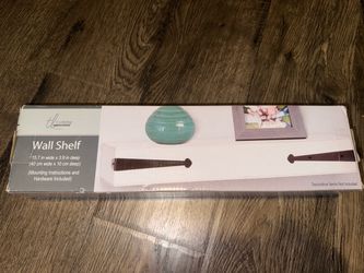 True Living Essentials White Wall Shelf