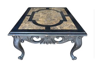 Hand carved Maitland-Smith Designer Coffee Table