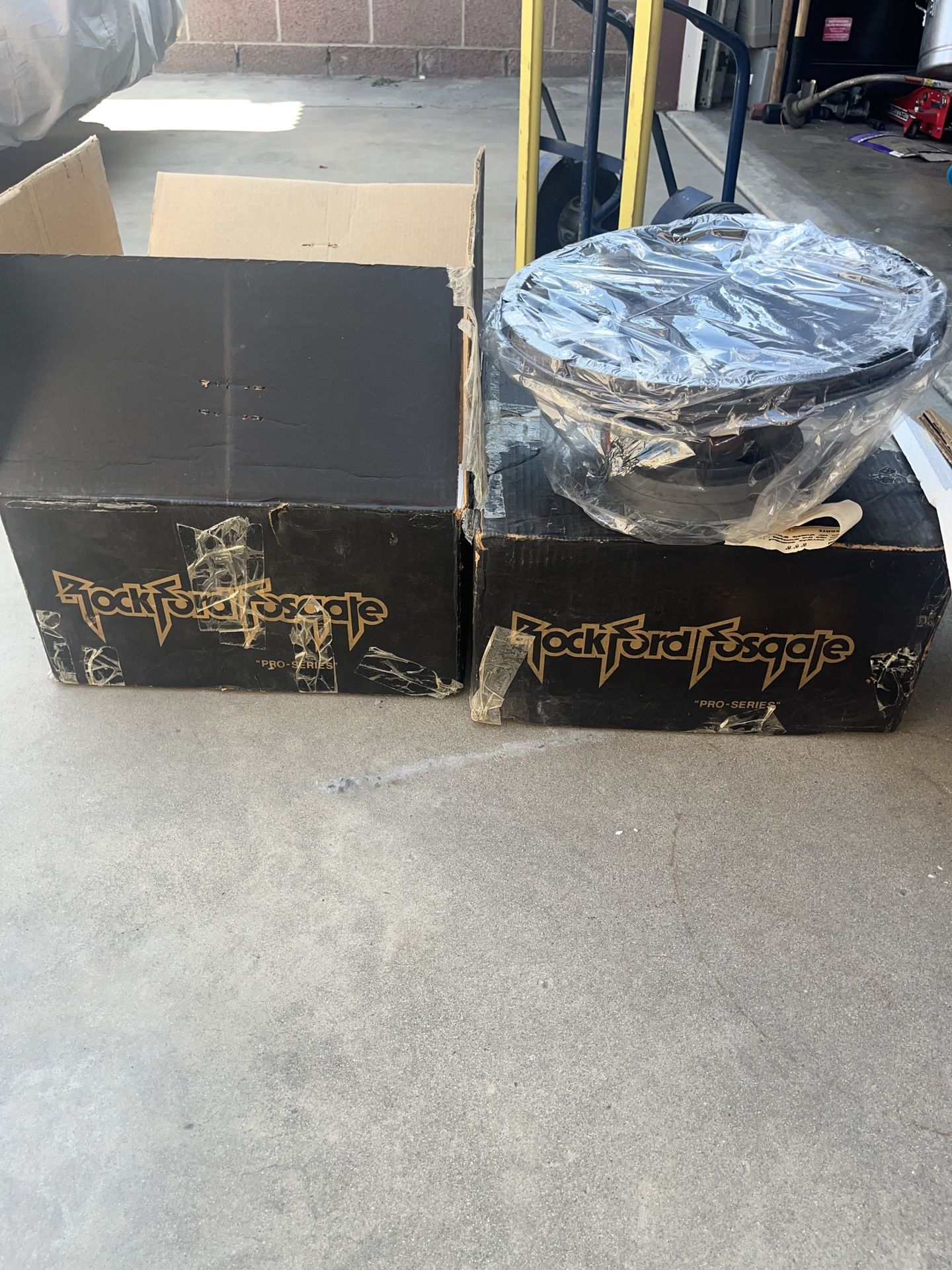 Old School Rockford Fosgate Speaker System