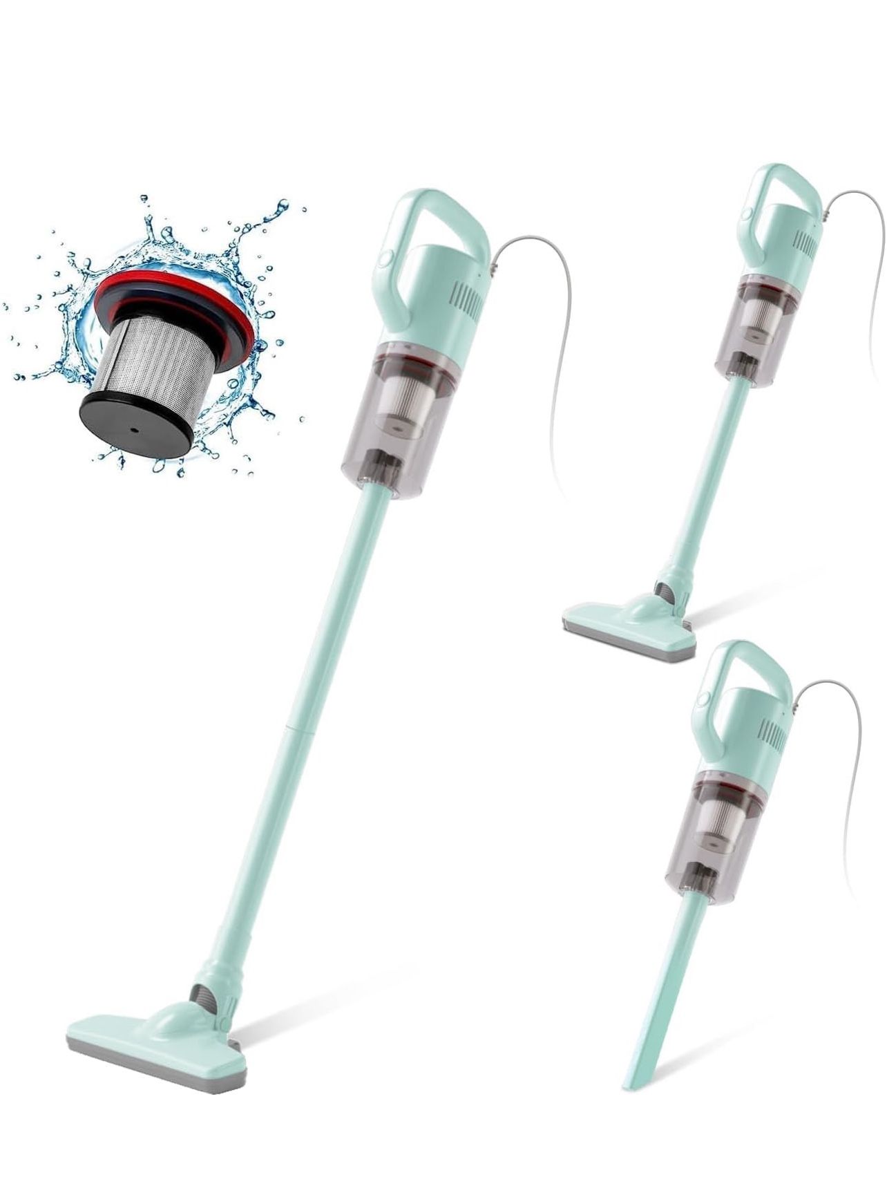 14Kpa Powerful Suction Handheld Vacuum Cleaner With Crevice Tool(never Used)