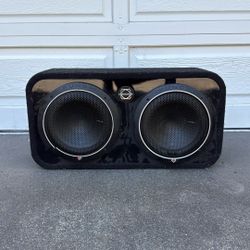 Bassworx Subwoofer Box (Sealed) + Speakers