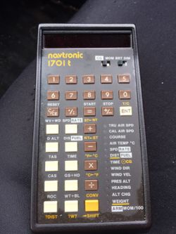 Vintage travel calculator computer