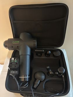 Aldom  CE FC RoHS Deep Tissue Massage Gun