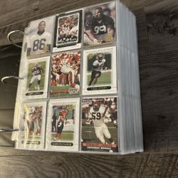 NFL Football Card Binder – 1990s–2000s – Rookies, Stars, Team Sets