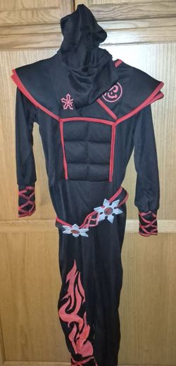 Boys Halloween Red Ninja 🥷 Costume