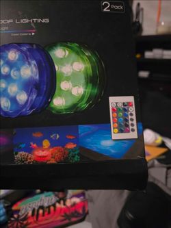 Water proof lights for pools bathtubs fish tanks etc
