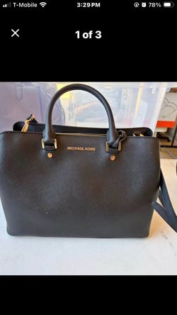 Michael Kors Savannah Saffiano Leather Satchel