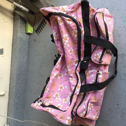 Hawaiian rolling suitcase $20